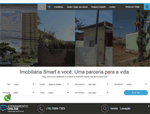 Tablet Screenshot of imobiliariasmart.com.br